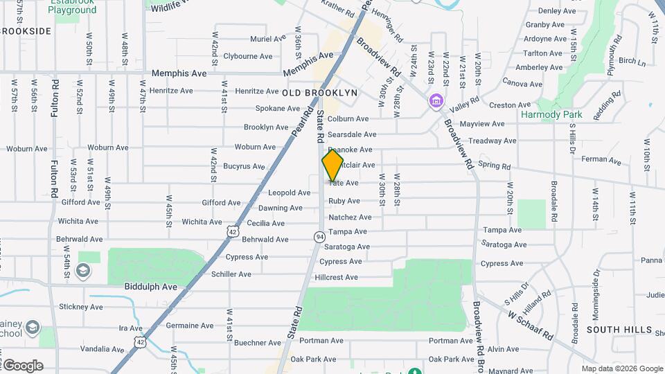 3405 Tate Ave Map and Location Details