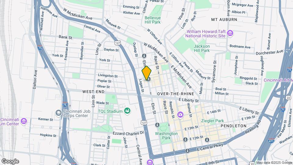 1725 Elm St-Unit -11 Map and Location Details
