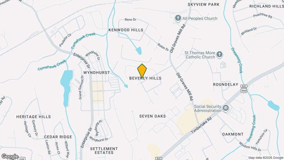 210 Pearson Dr Map and Location Details