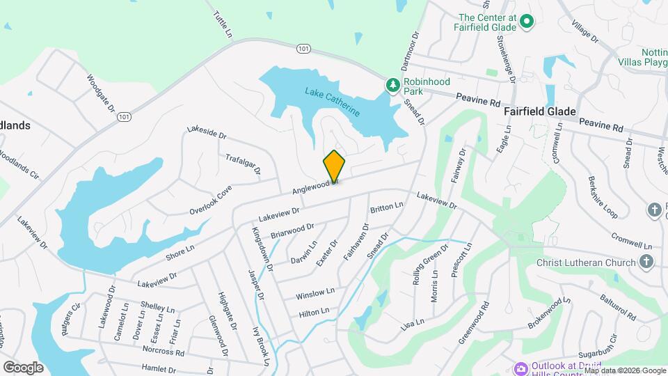 141 Anglewood Dr Map and Location Details