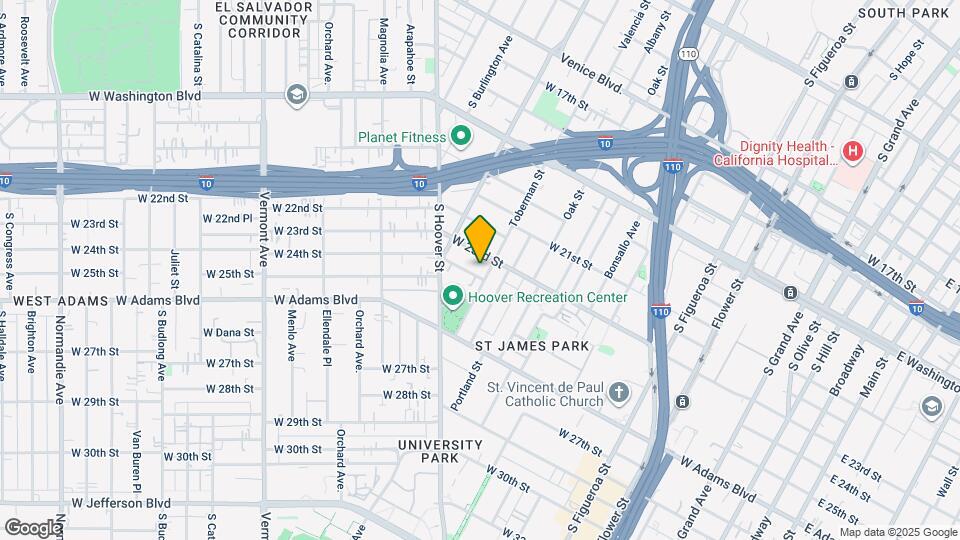 1013 W 24th St Map and Location Details