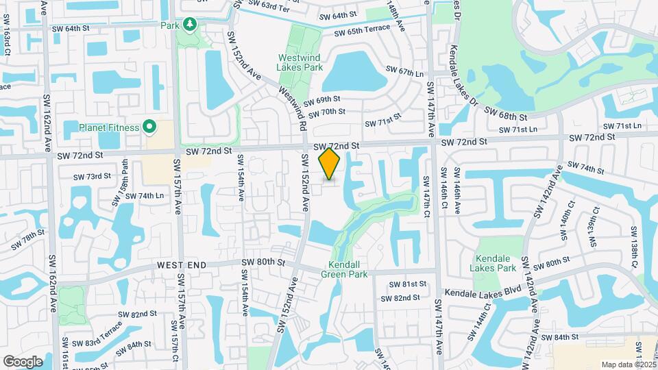 7401 SW 152nd Ave Map and Location Details