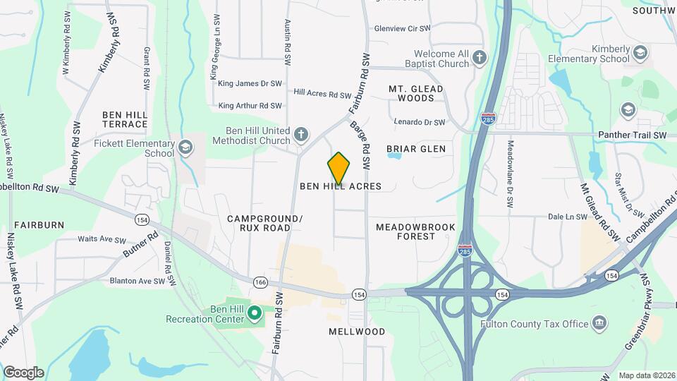 2164 Pemberton Rd SW Map and Location Details