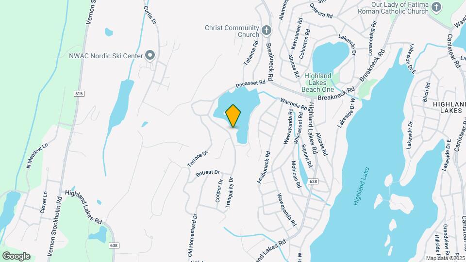 523 Upper Highland Lakes Dr Mapa y Detalles de la Ubicación