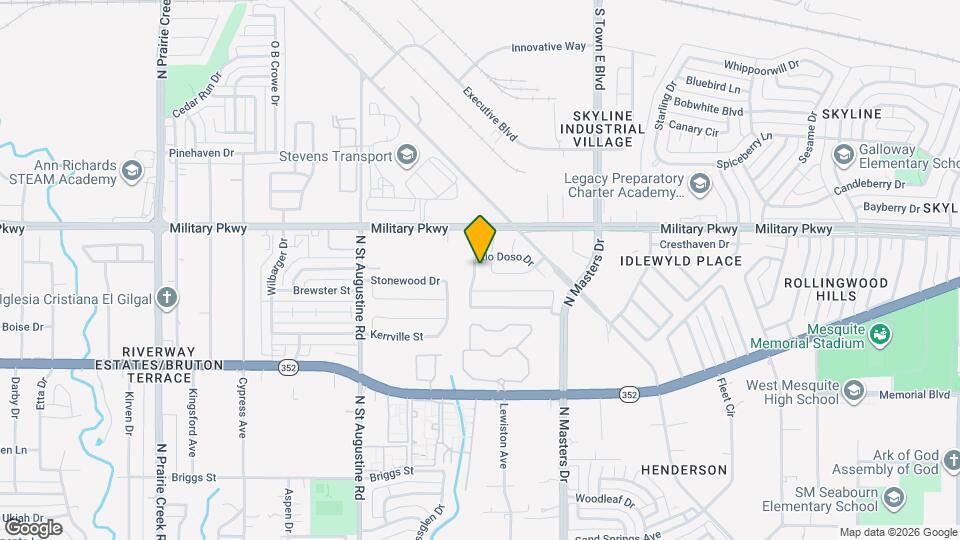 3526 Apple Valley Way Map and Location Details