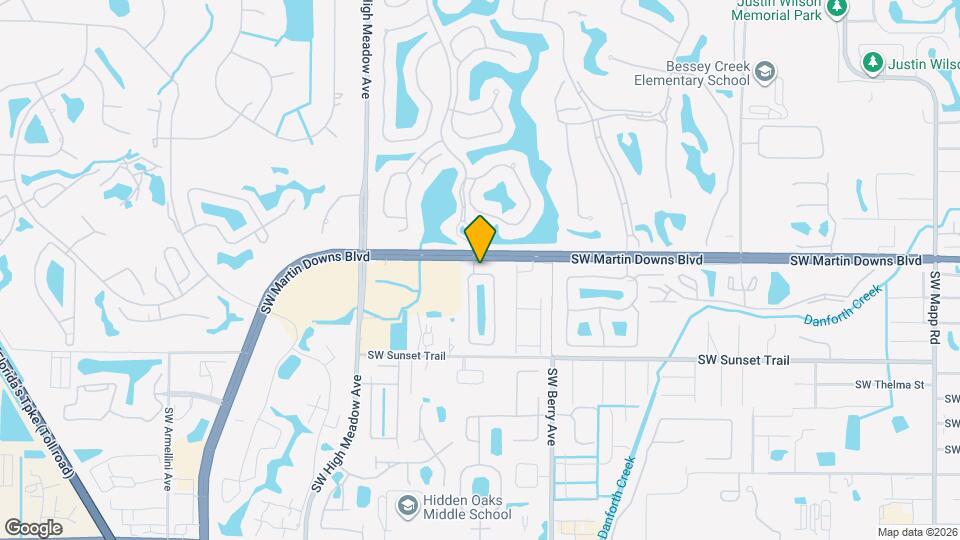 3012 SW Mariposa Cir Map and Location Details