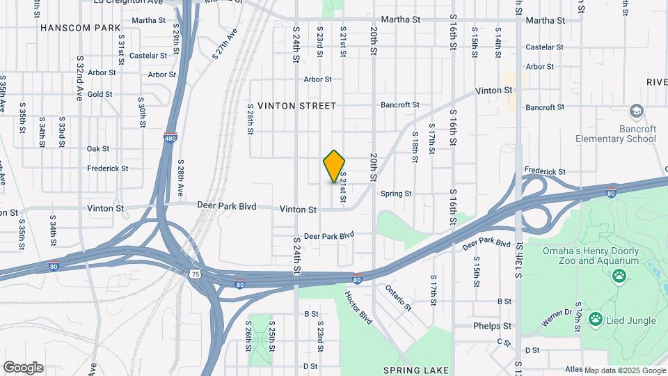 3113 S 22nd St Map and Location Details