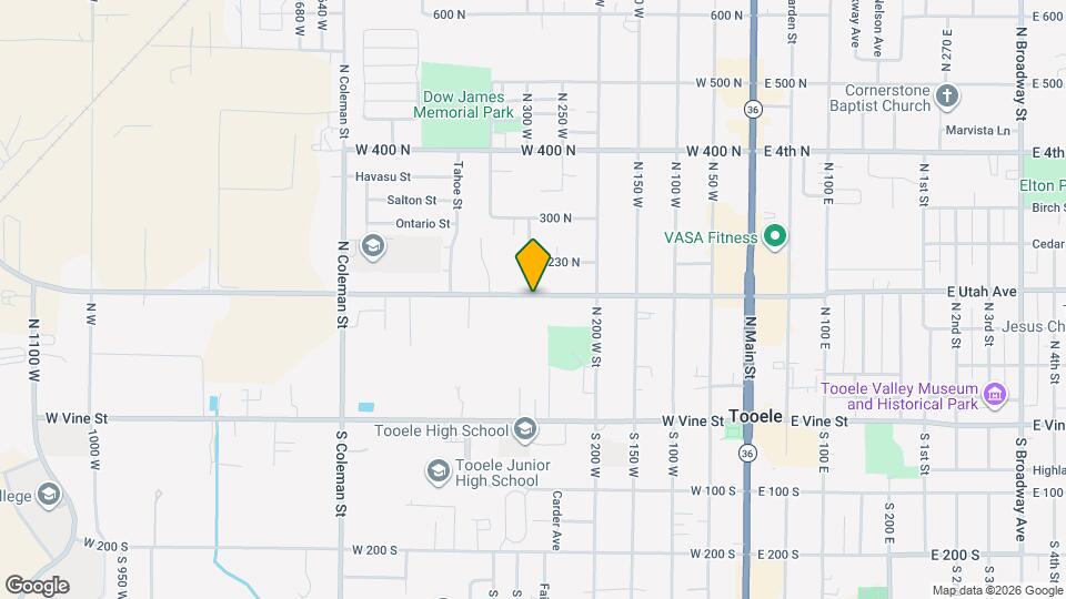 305 W Utah Ave, Unit Unit 1 Mapa y Detalles de la Ubicación
