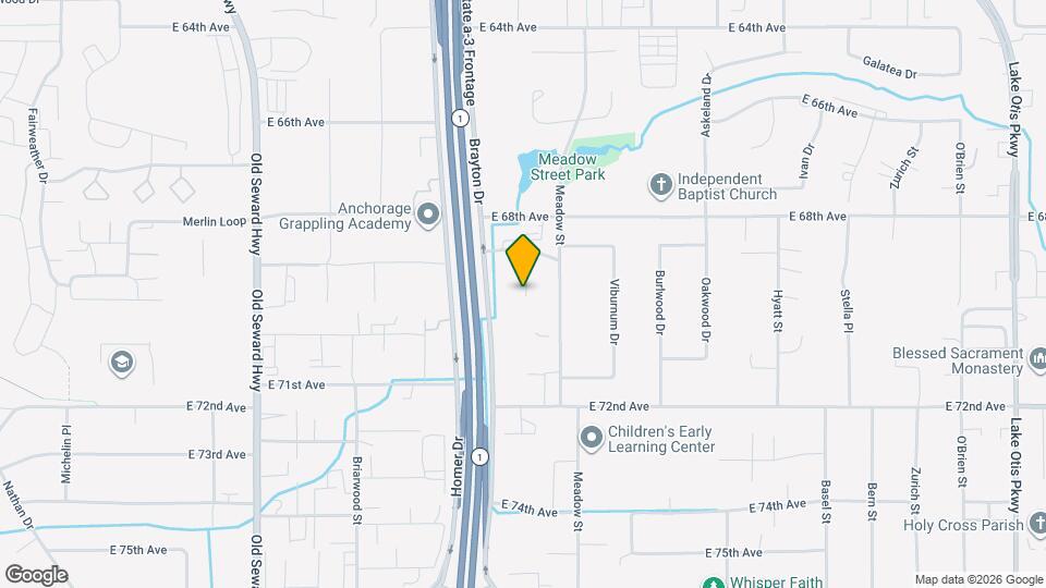6930 Meadow St Map and Location Details
