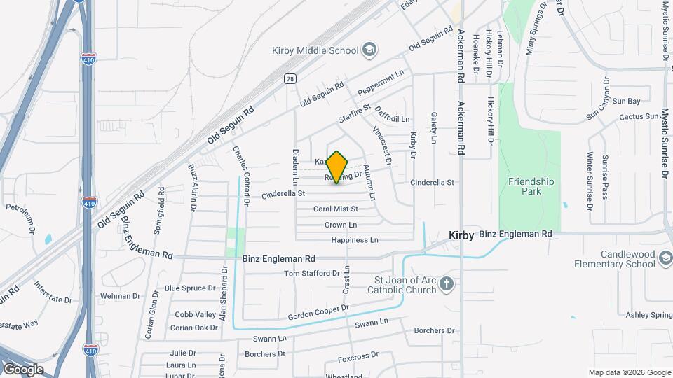 5211 Cinderella St Map and Location Details