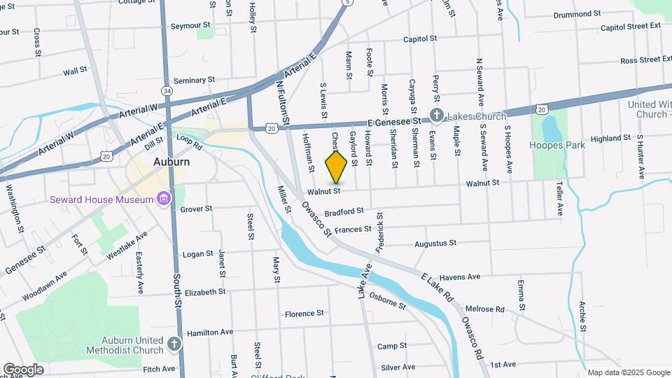 23 Walnut St-Unit -1 Map and Location Details