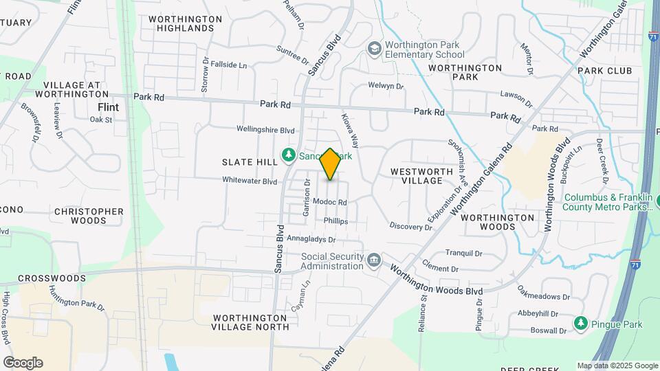 7716 Flynnway Dr Map and Location Details