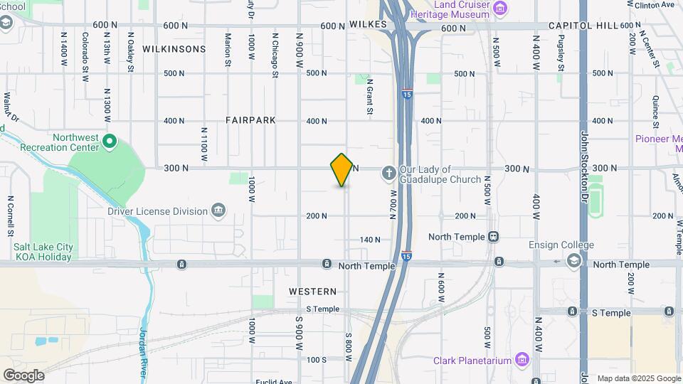 241 N 8th W Map and Location Details