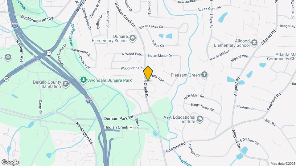 4063 Creek Station Ln Map and Location Details