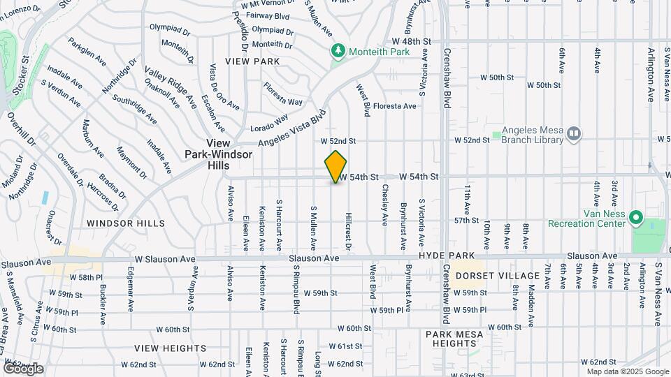 5418 Deane Ave Map and Location Details