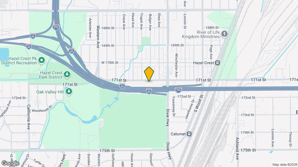 2107 171st St Map and Location Details