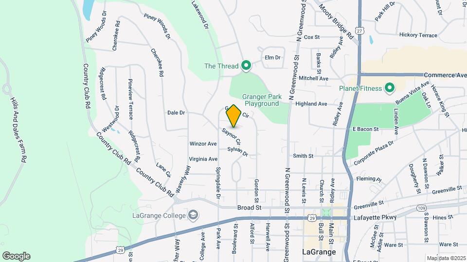 114 Saynor Cir Map and Location Details
