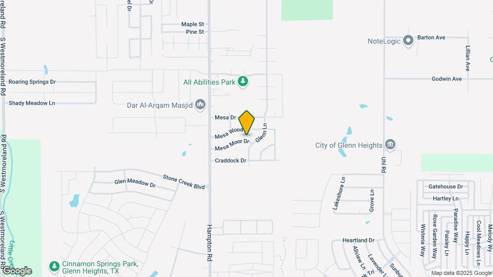 203 Mesa Moor Dr Map and Location Details