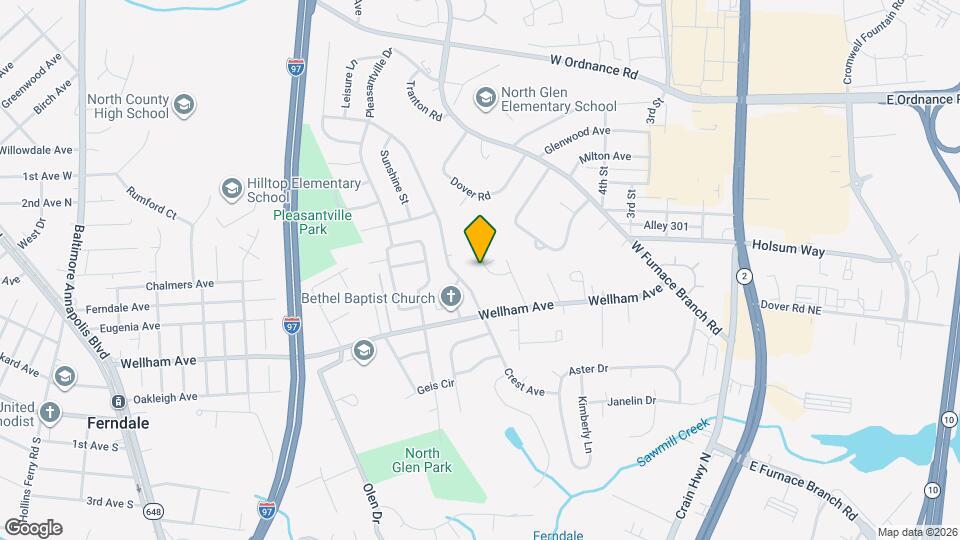 1508 Lochaber Ct Map and Location Details