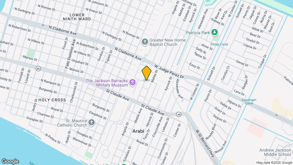 1333 Angela St Map and Location Details