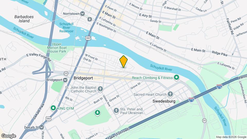 39 E Front St Map and Location Details