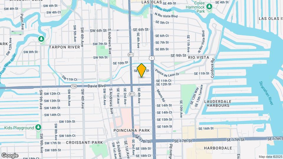 406 SE 11th Ct Map and Location Details