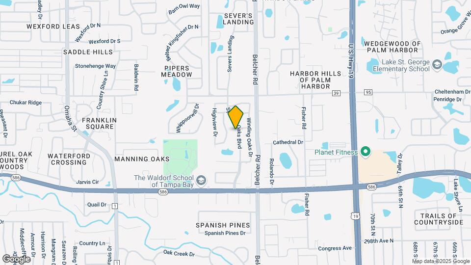 943 Spanish Oaks Blvd Map and Location Details