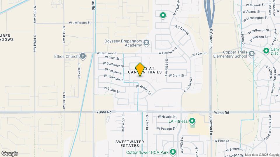 The Preserve at Canyon Trails Mapa y Detalles de la Ubicación