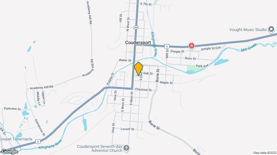 106 S East St Coudersport PA Apartments and Nearby Coudersport