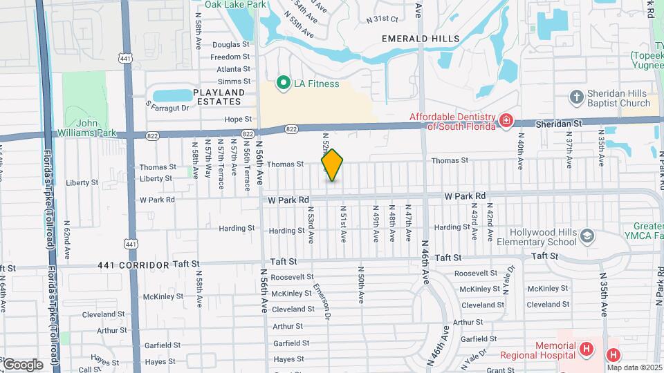 2101 N 52nd Ave Map and Location Details