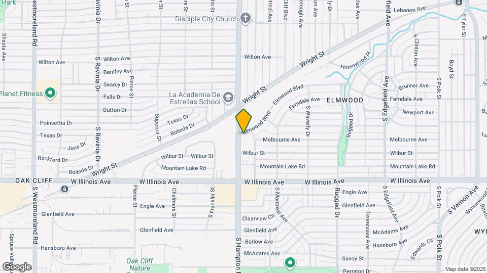 2318 Elmwood Blvd Map and Location Details