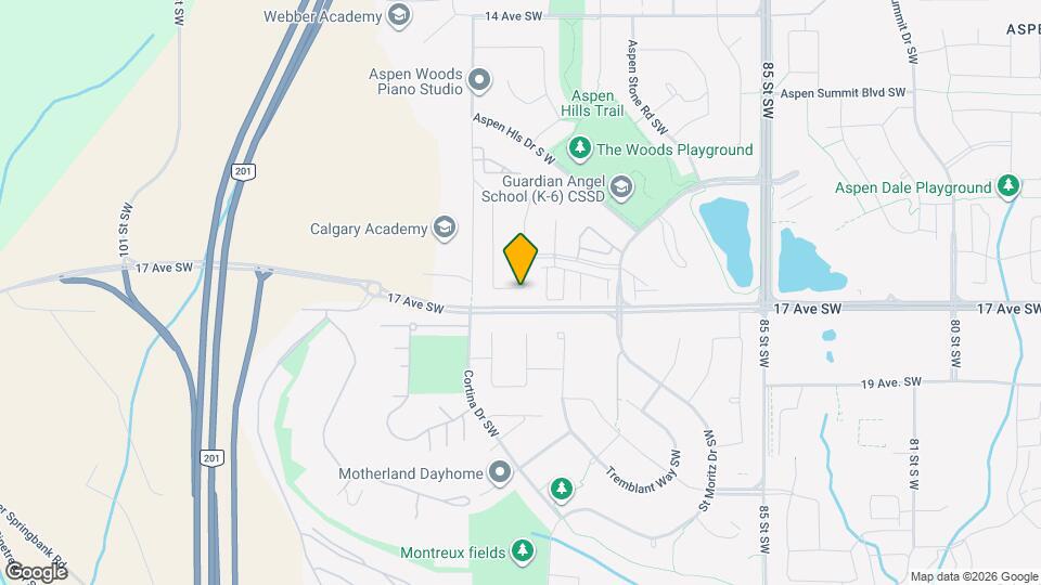 248 Aspen Hills Close SW, Unit SI ID1593885P Map and Location Details