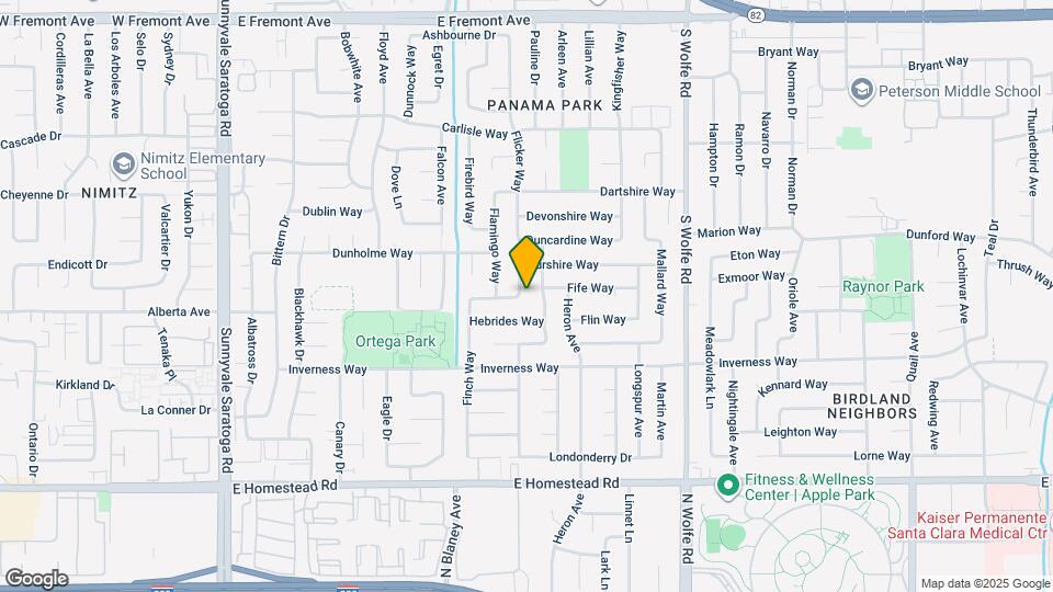 736 Durshire Way Mapa y Detalles de la Ubicación