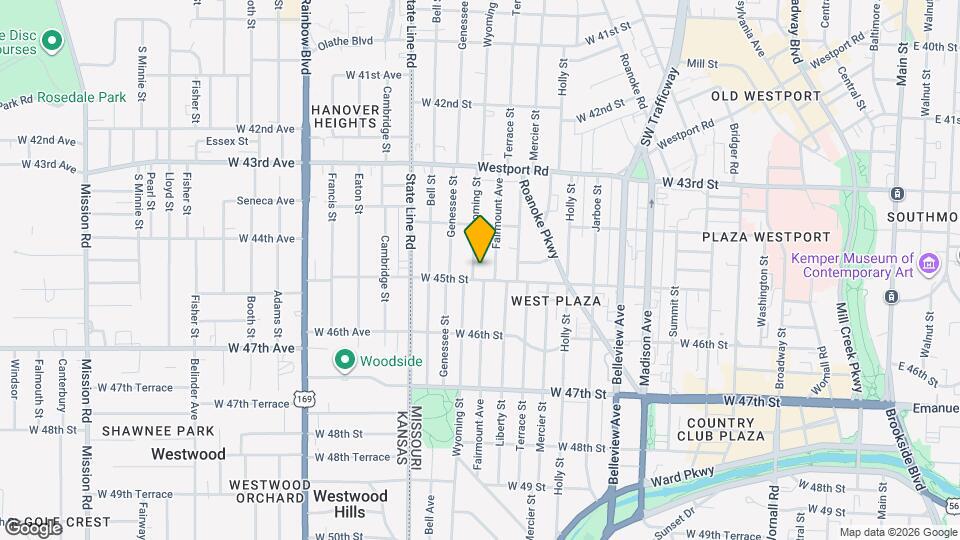 4441 Wyoming St Map and Location Details