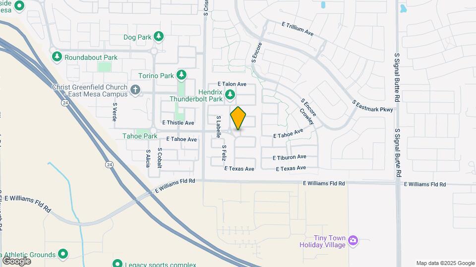 5808 S 101st Way Map and Location Details