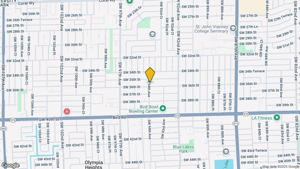 3531 SW 94th Ave Map and Location Details
