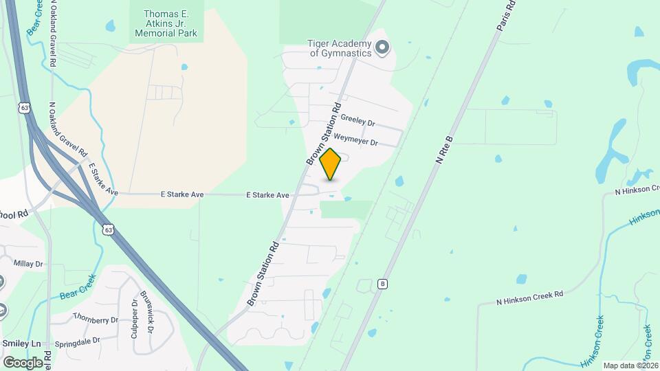 3417 Bonny Linn Dr Map and Location Details