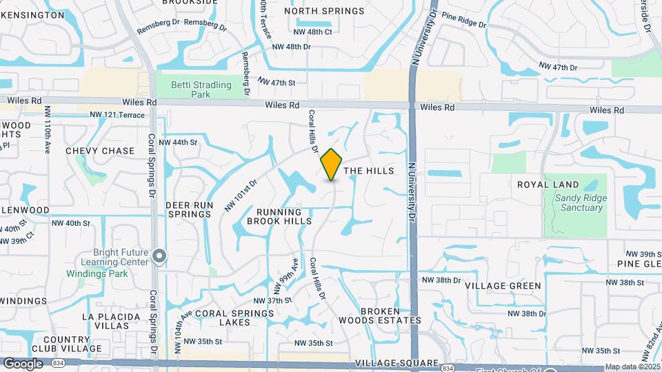 4200 Coral Hills Dr Map and Location Details