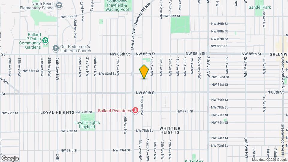 8034C Mary Ave NW, Unit SI ID1036019P Map and Location Details