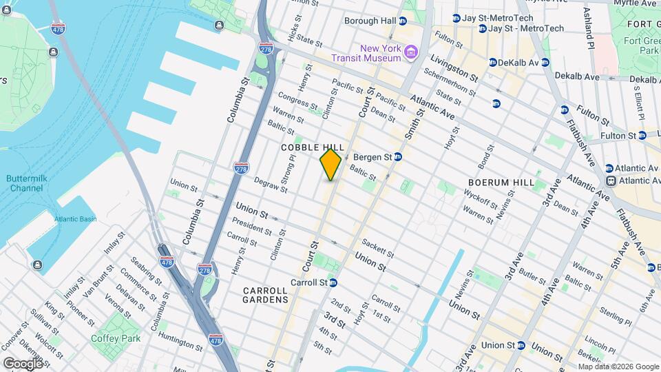 278 Court St Map and Location Details