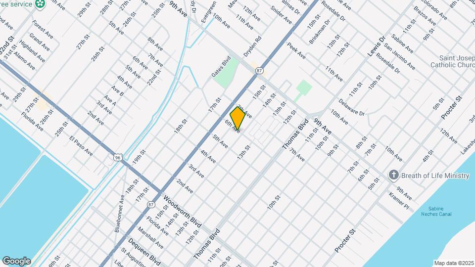 3349 14th St Map and Location Details