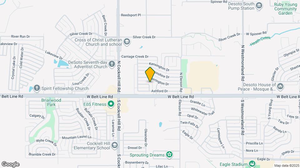 1217 Wexford Ln Map and Location Details