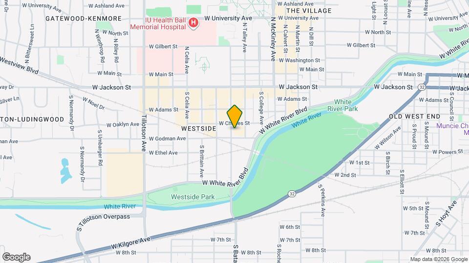 520 S Nichols Ave Map and Location Details