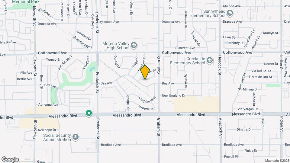 23389 Dome St Map and Location Details