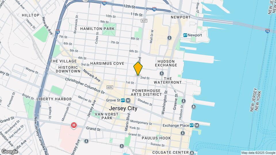 382 Marin Blvd Map and Location Details