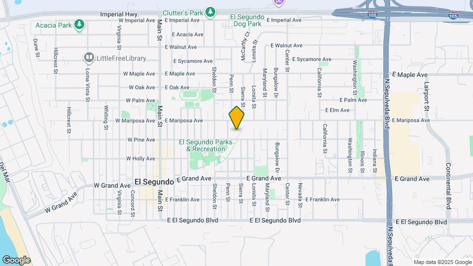 510 Sierra Pl Mapa y Detalles de la Ubicación