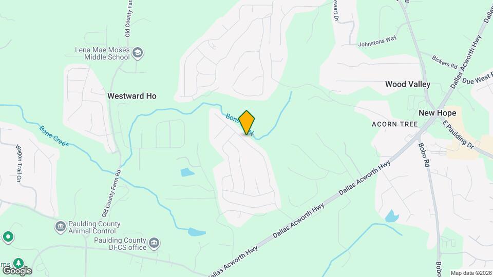 490 Silver Oak Dr Mapa y Detalles de la Ubicación