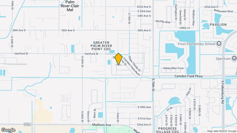 7209 Sweet Alyssum Ct Map and Location Details