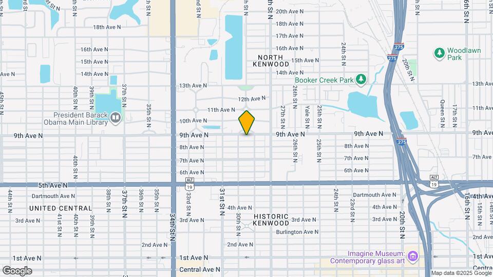 2930 9th Ave N Map and Location Details