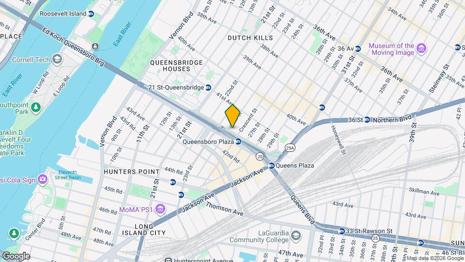 2401 Queens Plz N, Unit 302 Mapa y Detalles de la Ubicación